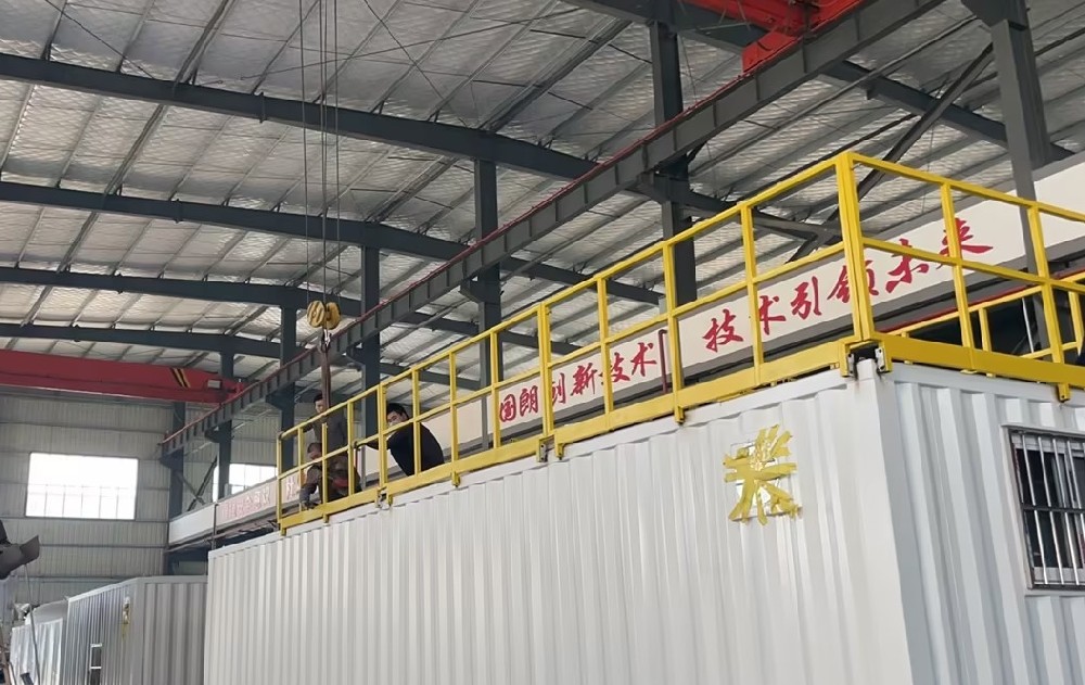 國朗裝備第四套壓裂返排液設(shè)備發(fā)往榆林